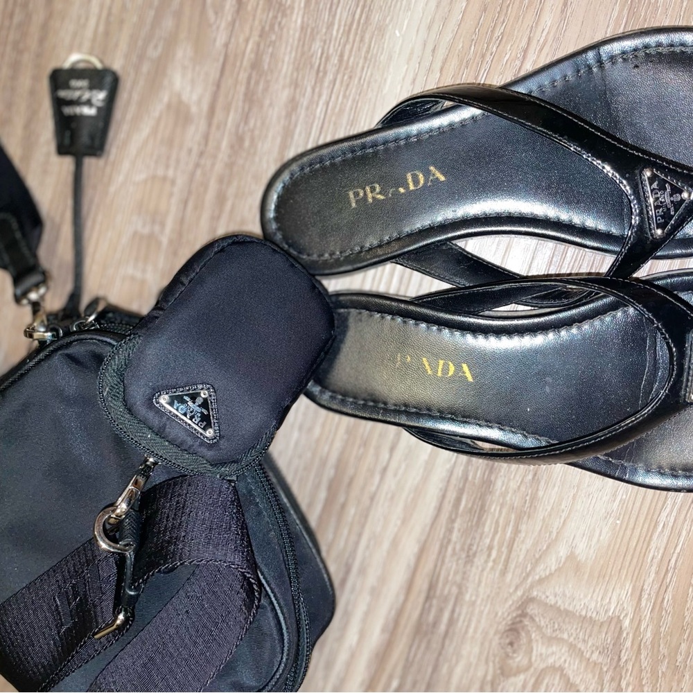 Black Camera Mini Prada Bag - Picture 6 of 8